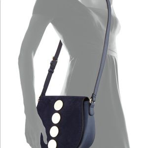 Lenora Mixed Dot Saddle Bag